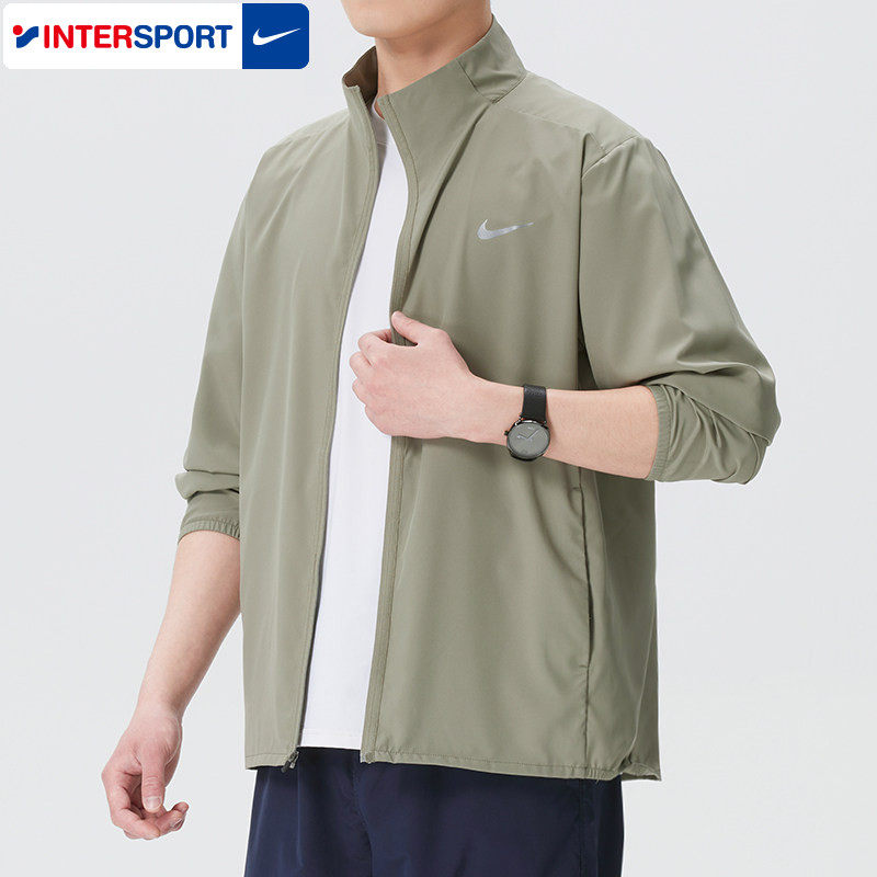 NIKE耐克官方夹克外套男士正品夏季新款运动服立领上衣速干防风衣