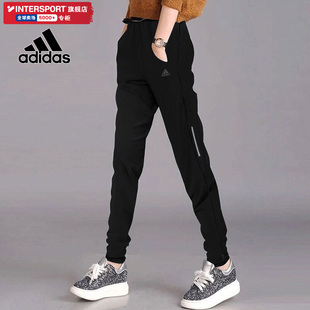薄款 运动裤 新款 阿迪达斯速干裤 冰丝透气束脚裤 冬季 休闲长裤 子 女裤