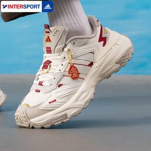 女鞋 跑步鞋 白色厚底老爹鞋 运动鞋 KI1855 CNY新年款 阿迪达斯男鞋