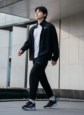 Nike耐克梭织外套男装2025春季新款运动服宽松卫衣立领夹克DM6620