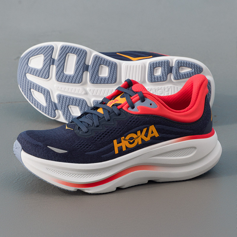 Hoka One One新款BONDI 9男士邦代9公路跑步鞋轻盈缓震透气运动鞋,运动鞋new,跑步鞋,淘宝优惠券,粉丝福利购,淘宝优惠卷