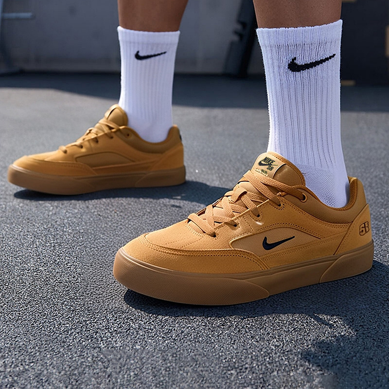 耐克官方正品男鞋冬季2025新款小麦色SB MALOR TE休闲运动滑板鞋
