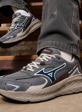 美津浓老爹鞋男女鞋官方旗舰ASTRO LS运动鞋网面缓震跑步鞋休闲鞋