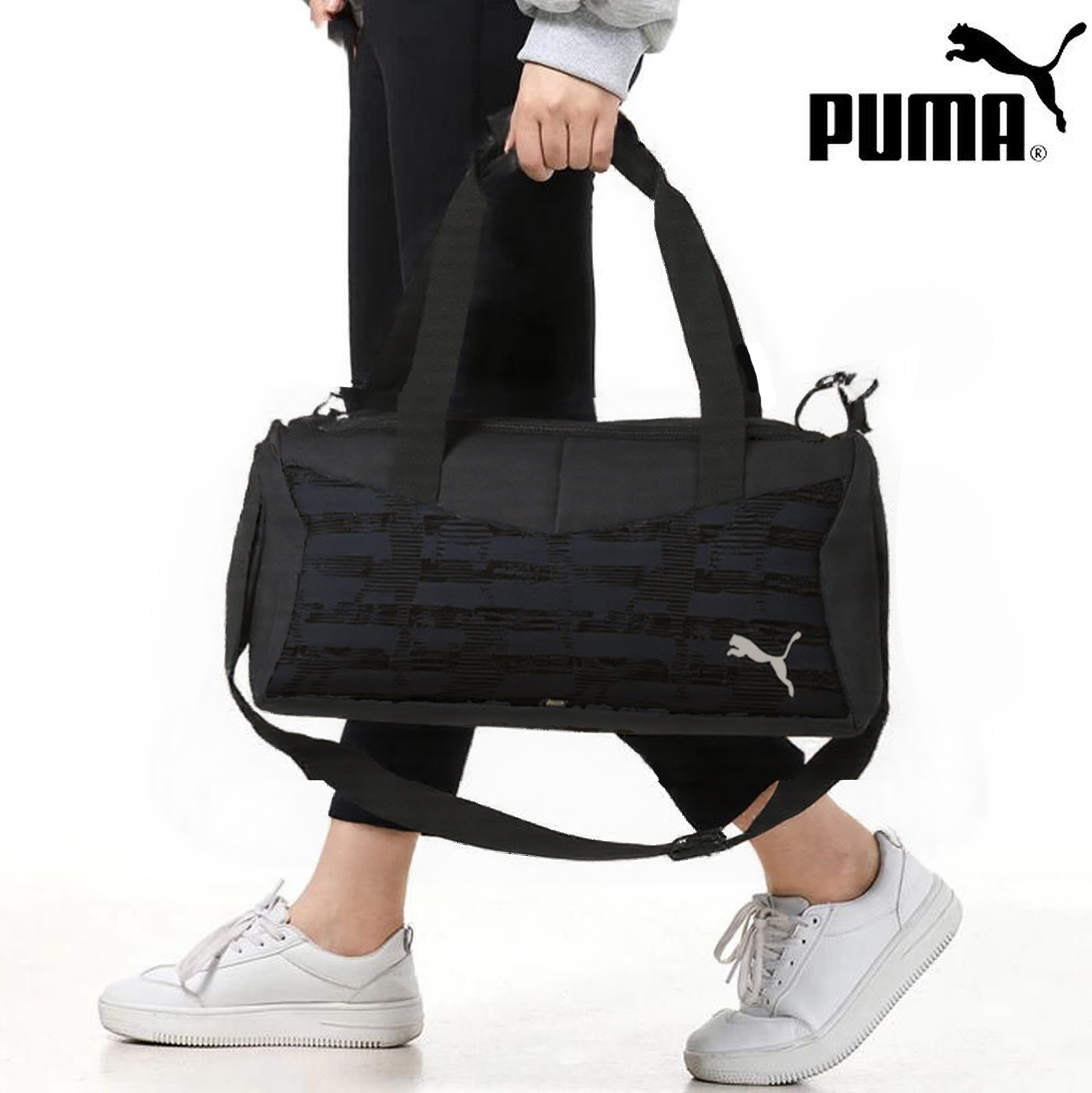 PUMA彪马拎包男包2025夏新款健身包大容量手提包旅行行李包运动包