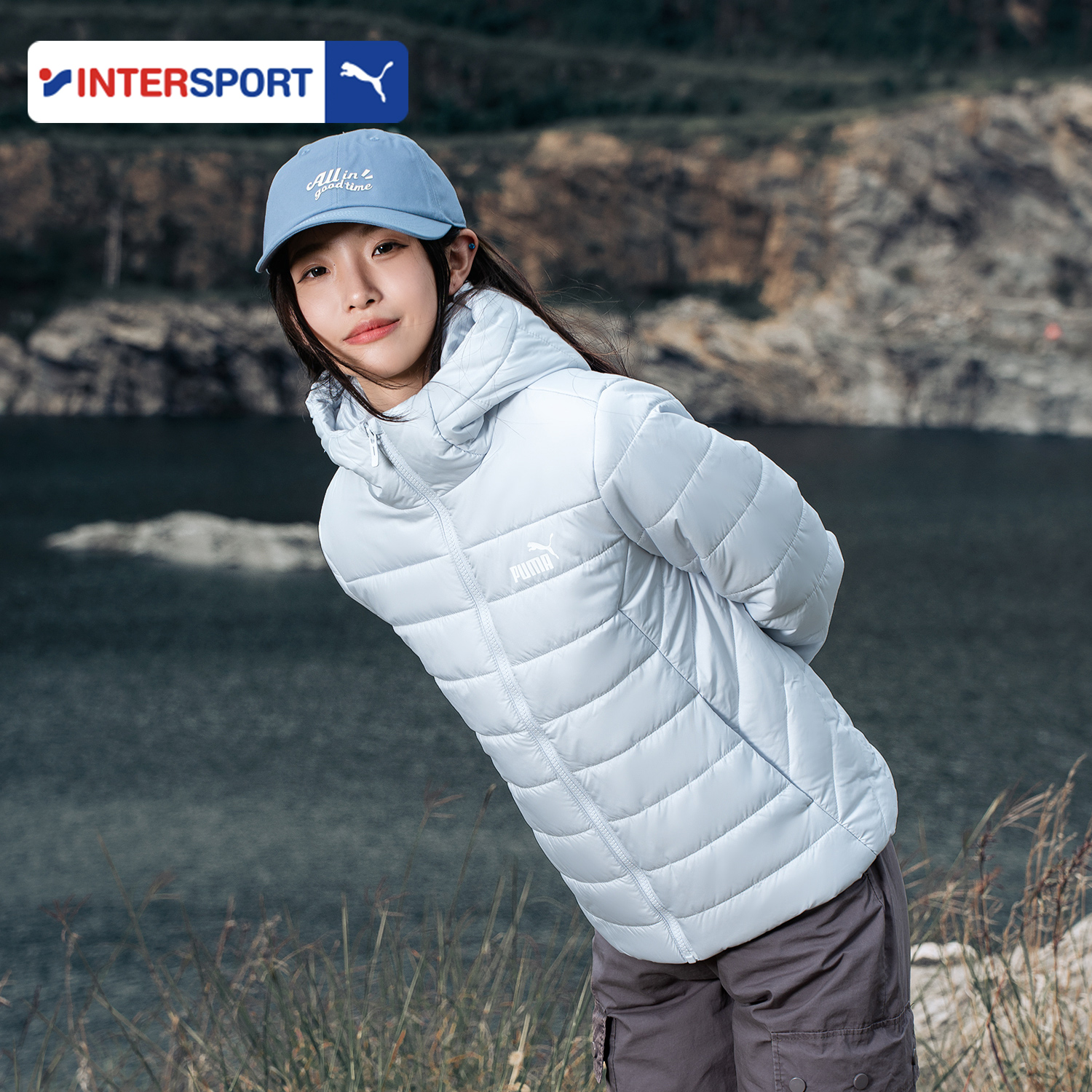 PUMA彪马女装棉袄冬季季新款运动服户外出行防风连帽上衣夹克外套