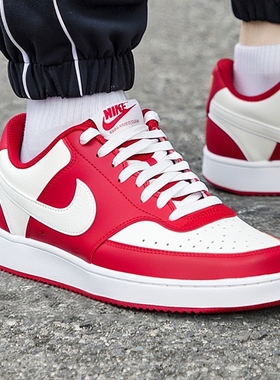 耐克男鞋板鞋本命年红色官方正品2025冬季新款运动鞋休闲鞋AQ1774