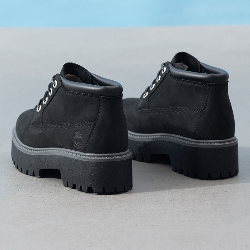 Timberland添柏岚官方女鞋2025冬季新款中帮厚底低帮休闲鞋A5REN