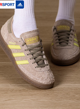 阿迪达斯三叶草德训鞋女鞋26新款SPEZIAL运动鞋时尚休闲鞋IH1502