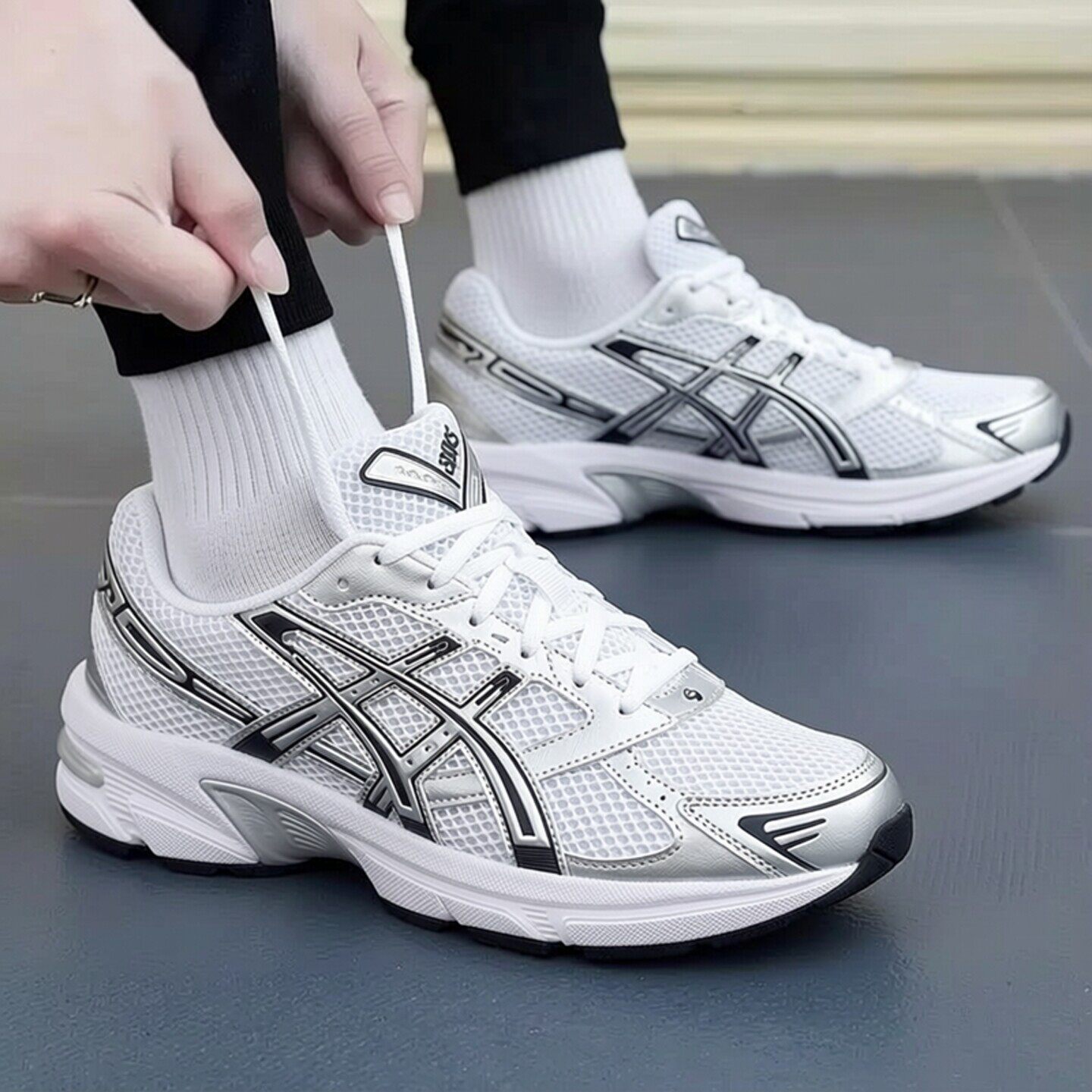 ASICS亚瑟士休闲鞋男鞋2026夏季GEL-1130运动鞋复古老爹鞋慢跑鞋