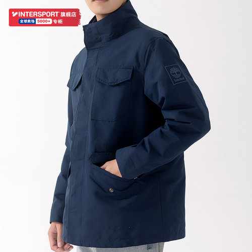 Timberland添柏岚官方男装三合一运动服外套24冬季防水夹克A2H9M