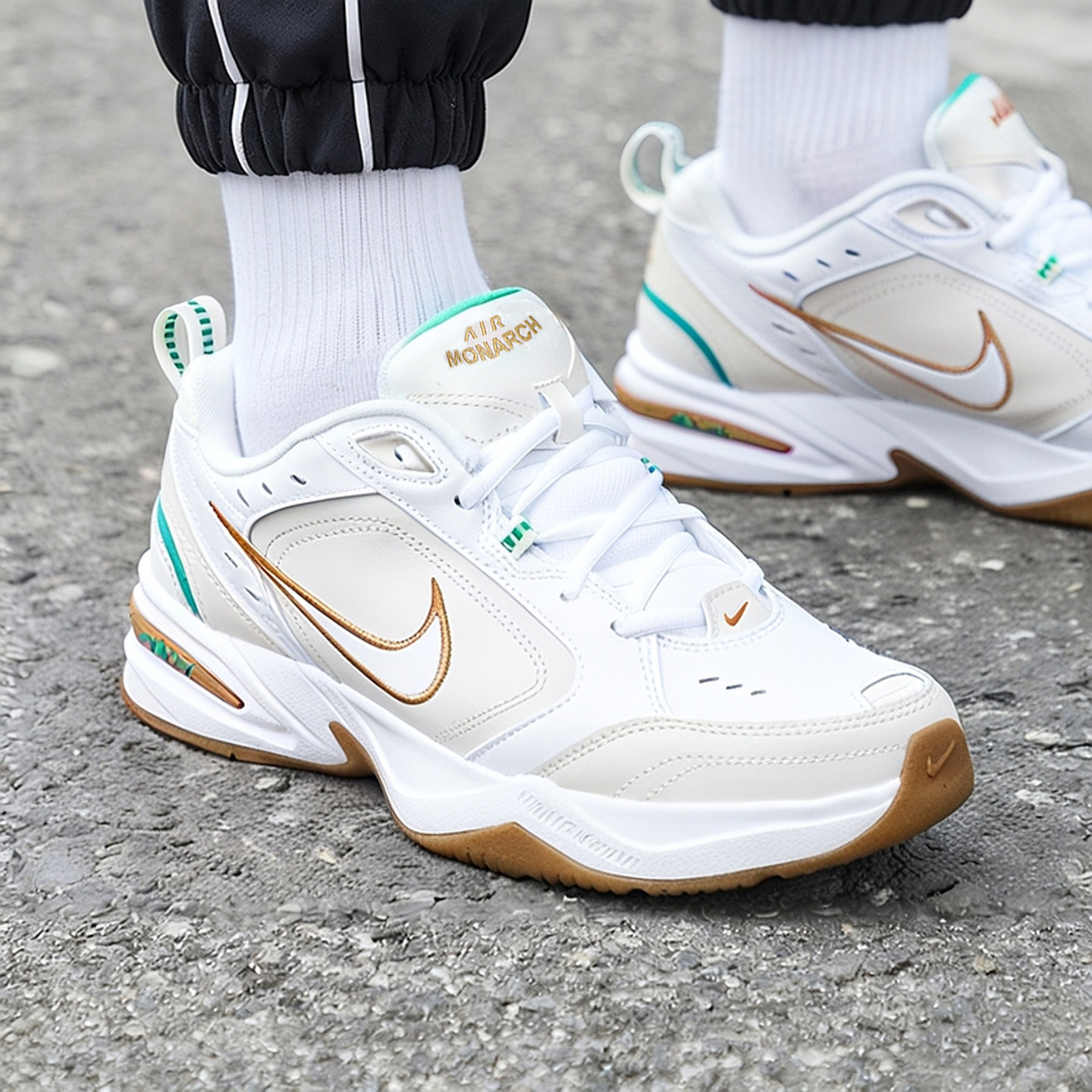 NIKE耐克官方正品男鞋2026春季新款运动鞋皮面老爹鞋休闲鞋415445