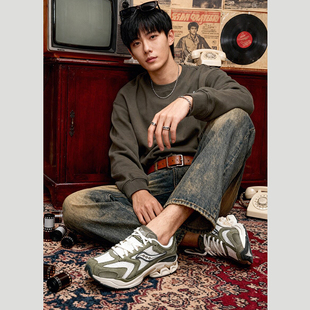 Saucony索康尼男鞋女鞋新款情侣鞋子复古运动鞋休闲鞋S79093-3