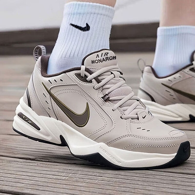 NIKE耐克男鞋官方旗舰AIR MONARCH IV厚底老爹鞋休闲跑步鞋415445