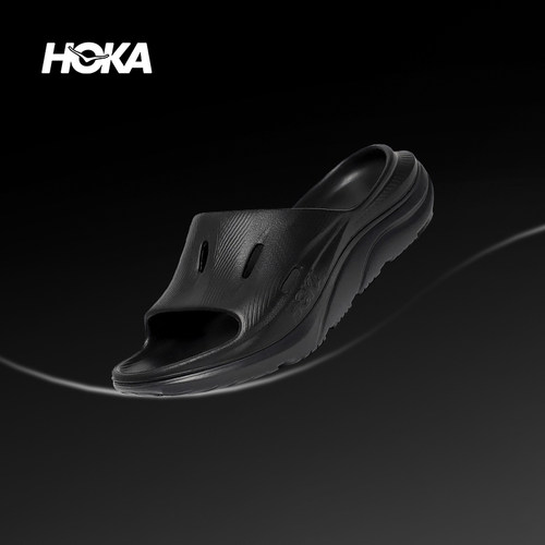 HOKA旗舰店拖鞋男女鞋奥拉舒缓3凉拖ORA Recovery沙滩鞋运动拖鞋