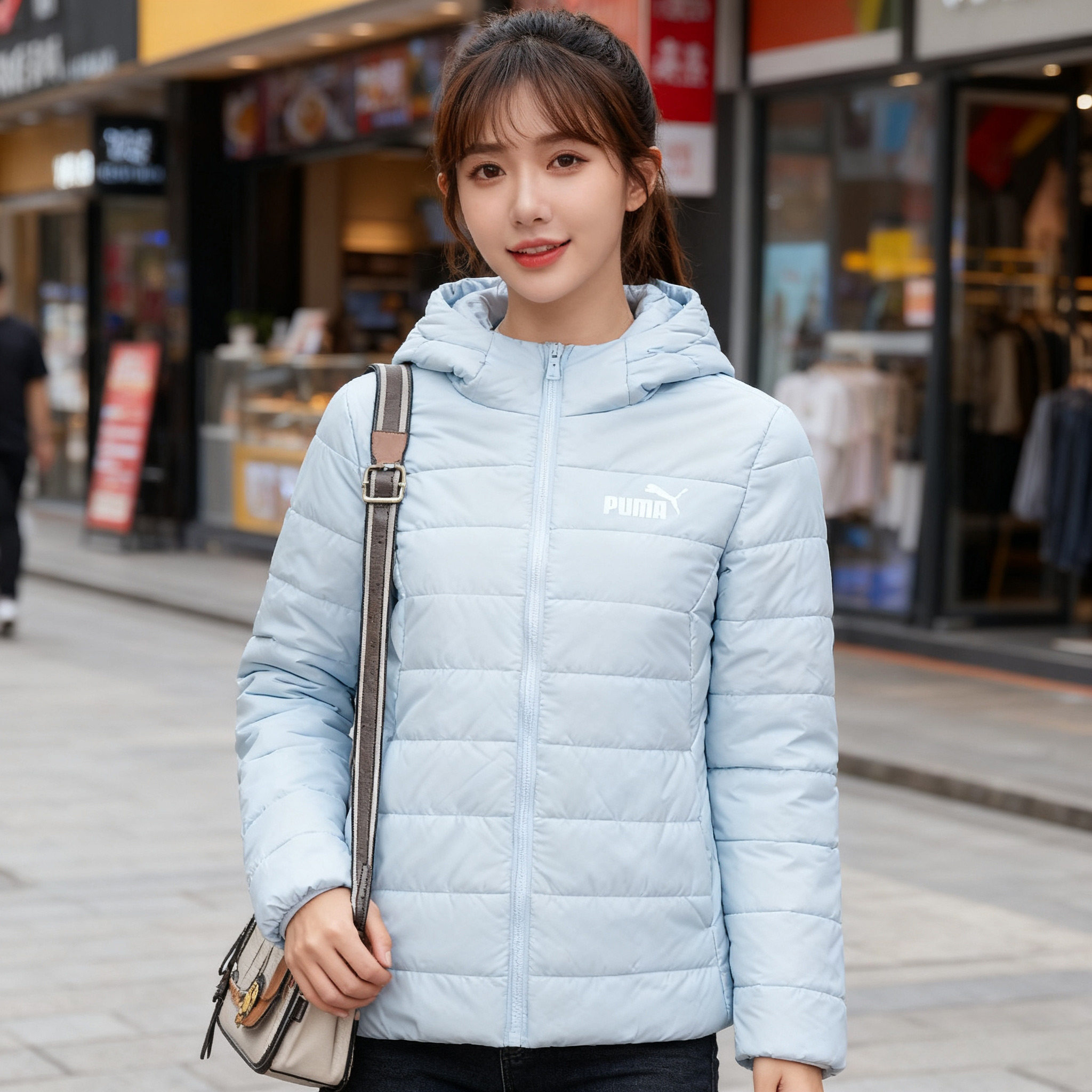 PUMA彪马棉服女装2025冬季新款防风连帽外套运动服保暖棉袄672279,运动服/休闲服装,运动棉衣,淘宝优惠券,粉丝福利购,淘宝优惠卷