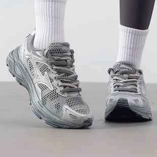 美津浓官方男女鞋春季新款回弹减震跑步鞋网面透气运动鞋D1GH2235