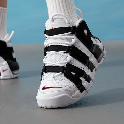 茵特丨NIKE耐克女鞋Air More Uptempo皮蓬复古运动休闲实战篮球鞋