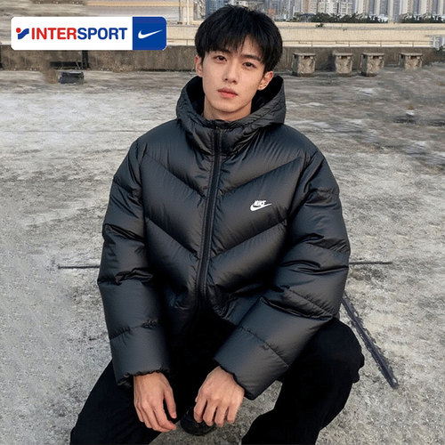 耐克男子冬季保暖羽绒服外套