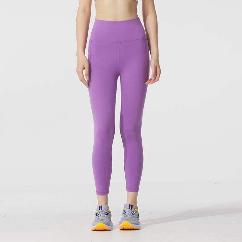 安德玛长裤女裤2025冬季跑步训练健身瑜伽运动裤紧身裤打底九分裤