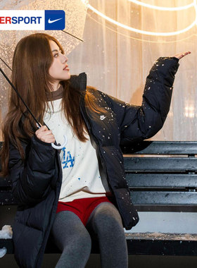 NIKE耐克羽绒服男士厚外套女装冬季新款运动服保暖棉羽IB2976-010