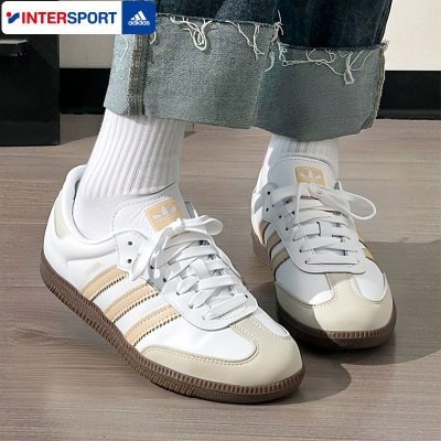 阿迪达斯德训鞋女款2025冬季新款休闲鞋子女士运动鞋低帮轻便板鞋