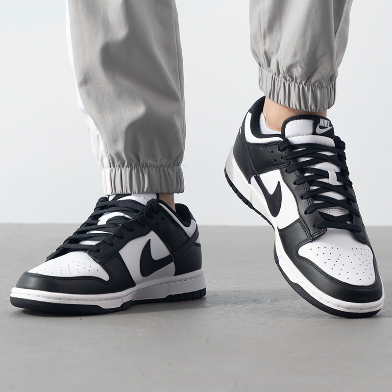 Nike耐克正品男鞋2025夏季新款黑白熊猫DUNK板鞋休闲运动鞋DD1391
