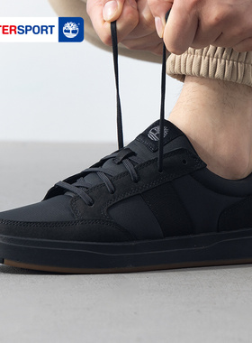 添柏岚官方黑色复古男鞋2026新款轻便低帮运动鞋户外休闲鞋A26Y6