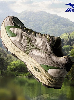 Mizuno美津浓男鞋女鞋RACER S缓震跑步鞋西湖龙井运动鞋子慢跑鞋