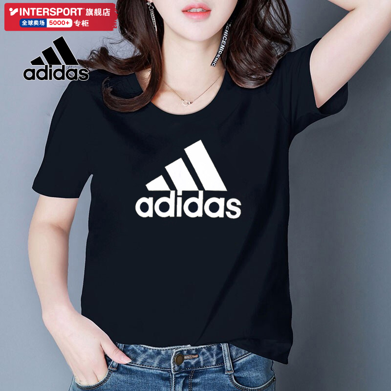 Adidas阿迪达斯短袖女2023新款