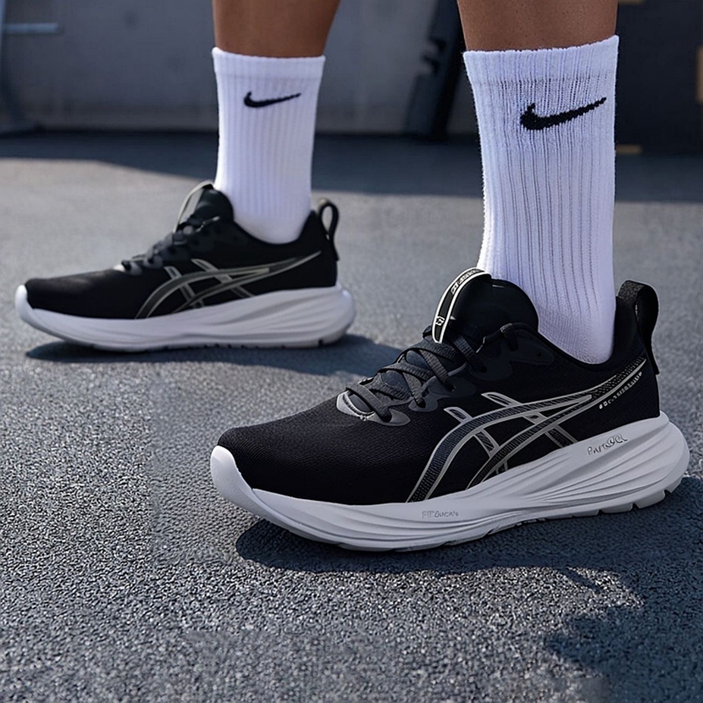 亚瑟士男鞋2025新款CUMULUS 27轻量舒适缓震运动跑步鞋1011B960