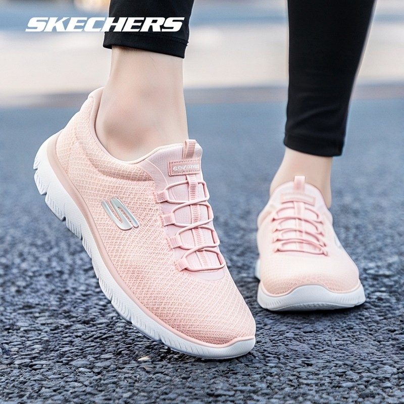 斯凯奇官方旗舰运动鞋女鞋春季户外健身鞋粉色网面透气软底休闲鞋,运动鞋new,运动休闲鞋,淘宝优惠券,粉丝福利购,淘宝优惠卷