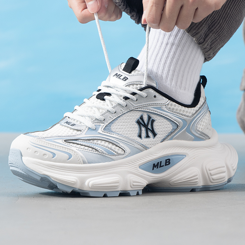 MLB官方情侣老爹鞋男鞋女鞋25秋季运动鞋厚底时尚休闲鞋3ASHWD15N