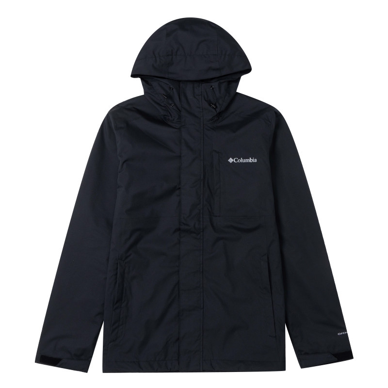 哥伦比亚连帽单层冲锋衣男装官方正品户外防风防水登山服夹克外套