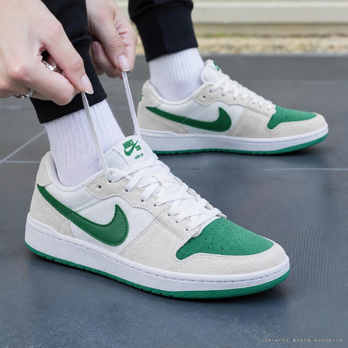 茵特丨NIKE耐克男鞋SB CODE 58新品翻毛皮低帮休闲板鞋运动鞋IB01