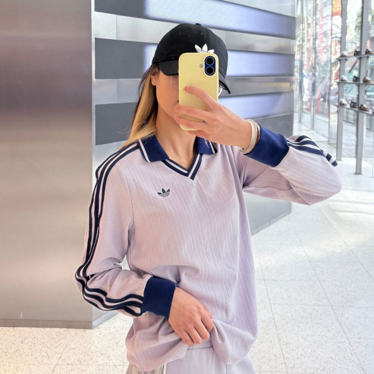 阿迪达斯三叶草女装长袖T恤26新款春季运动上衣透气套头衫KY5733