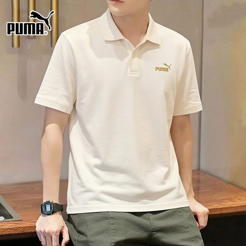 茵特丨PUMA彪马POLO衫男装2026夏季新款翻领T恤宽松透气休闲短袖