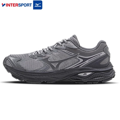 Mizuno美津浓RACER V2跑步鞋男冬季新款网面透气跑鞋运动鞋老爹鞋