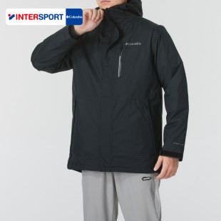 运动25冬季 三合一冲锋衣男士 金点热能防水棉服外套 正品 哥伦比亚