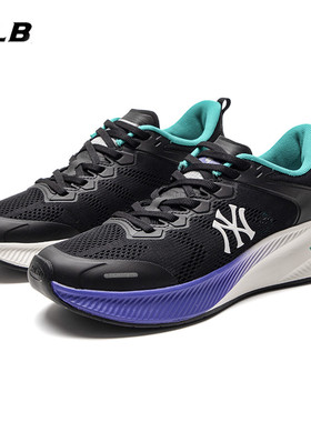 MLB慢跑鞋男鞋女鞋2025秋新款运动鞋网面透气轻便休闲鞋3ASHATF3N