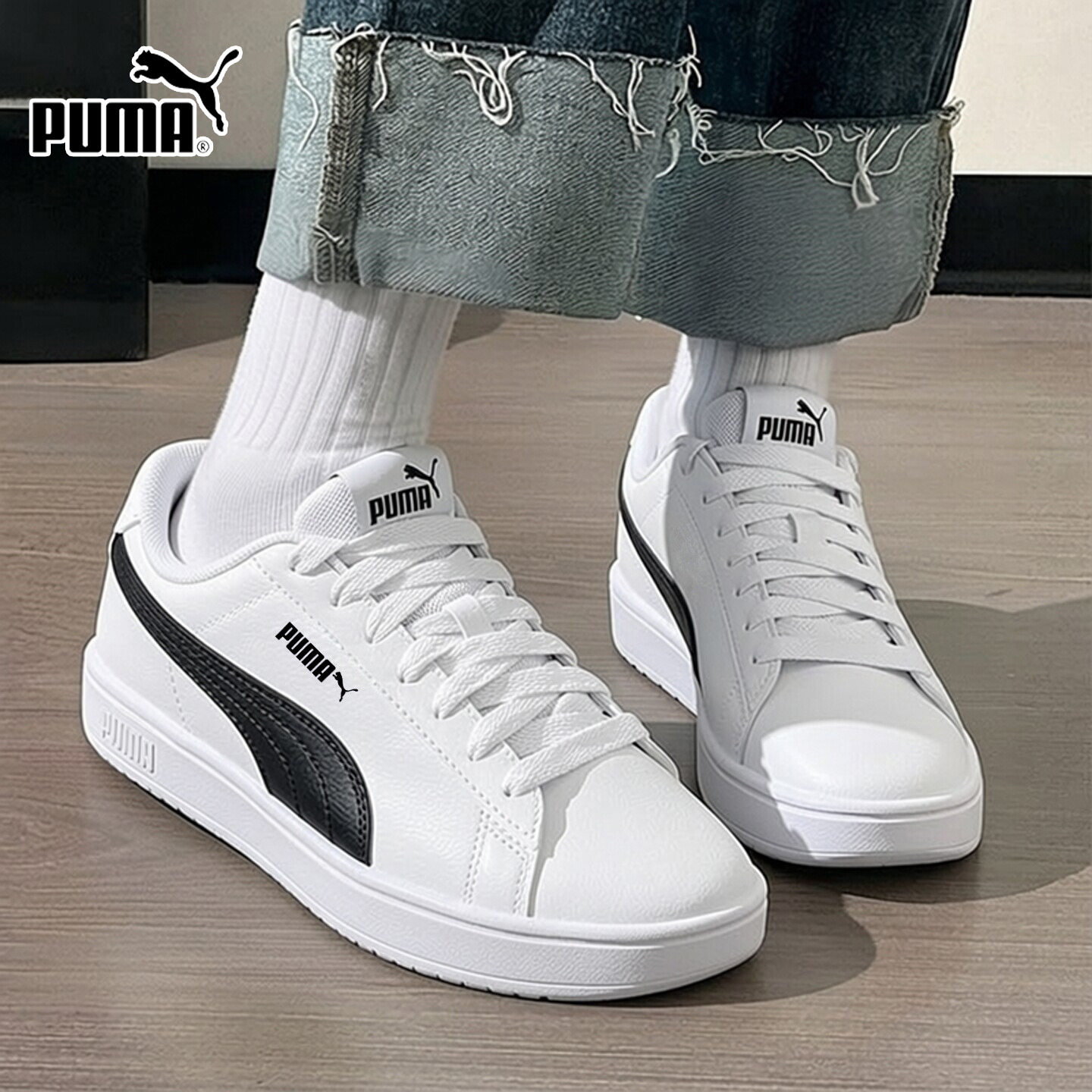 PUMA彪马板鞋男鞋女鞋2026春季新款休闲鞋情侣面包鞋运动鞋394251