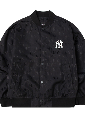 MLB官方男女情侣复古老花外套24秋季新款运动夹克棒球服3AJPM0541