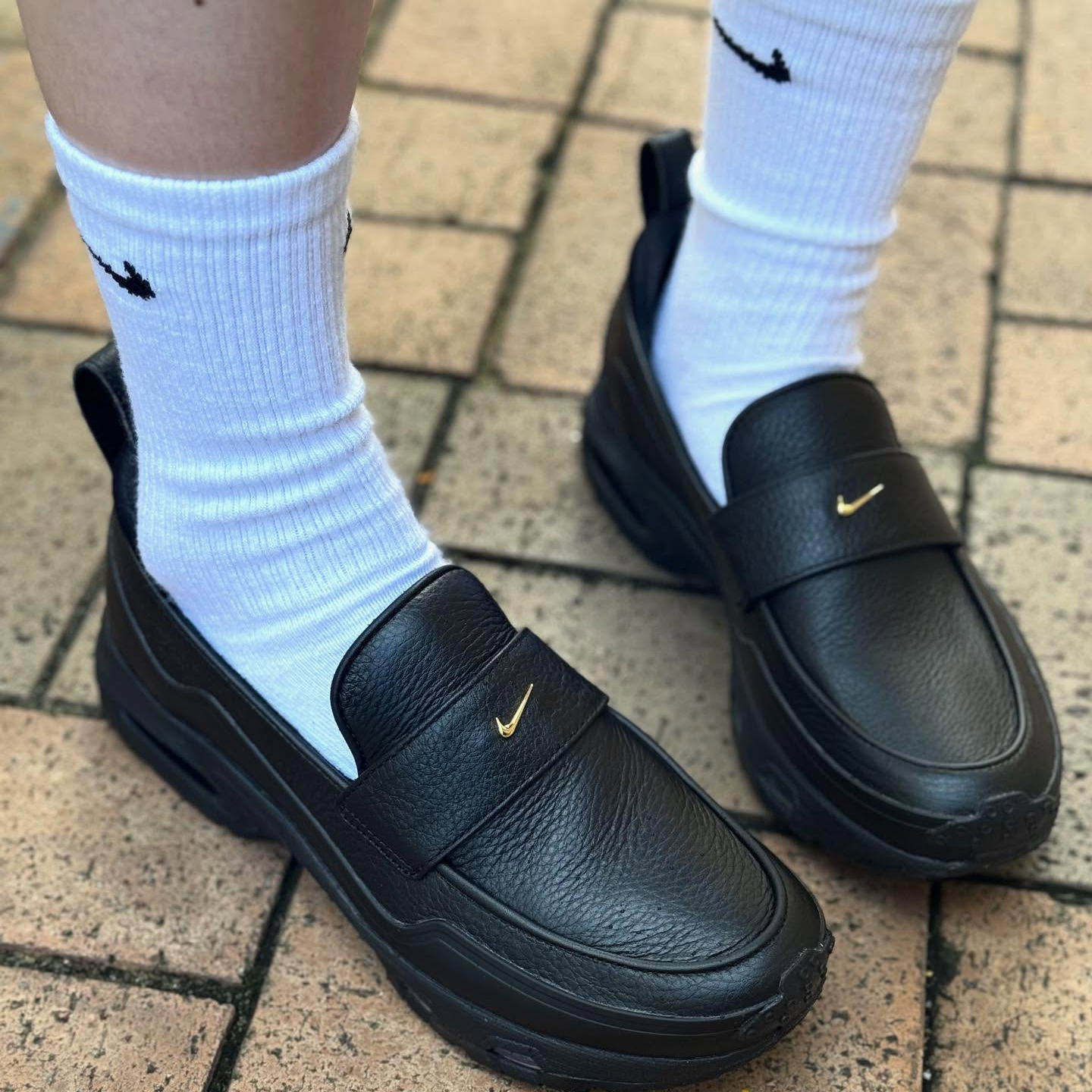 耐克女鞋乐福鞋 2026新款运动鞋AIR MAX PHENOMENA厚底皮鞋豆豆鞋