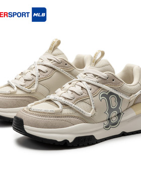 MLB官网男女鞋2025秋季新款厚底休闲鞋复古运动鞋老爹鞋3ARNCRA4N