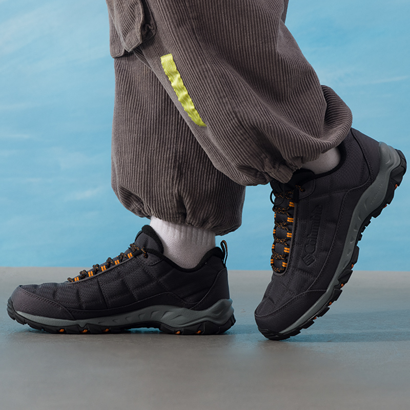 哥伦比亚男鞋冬季新款户外运动鞋加绒徒步鞋保暖棉鞋休闲鞋BM0820