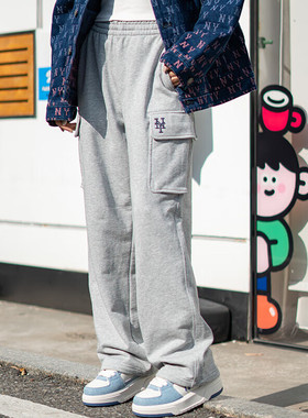 MLB长裤男裤女裤2025秋季新款潮流情侣裤户外时尚休闲裤3APTB0944