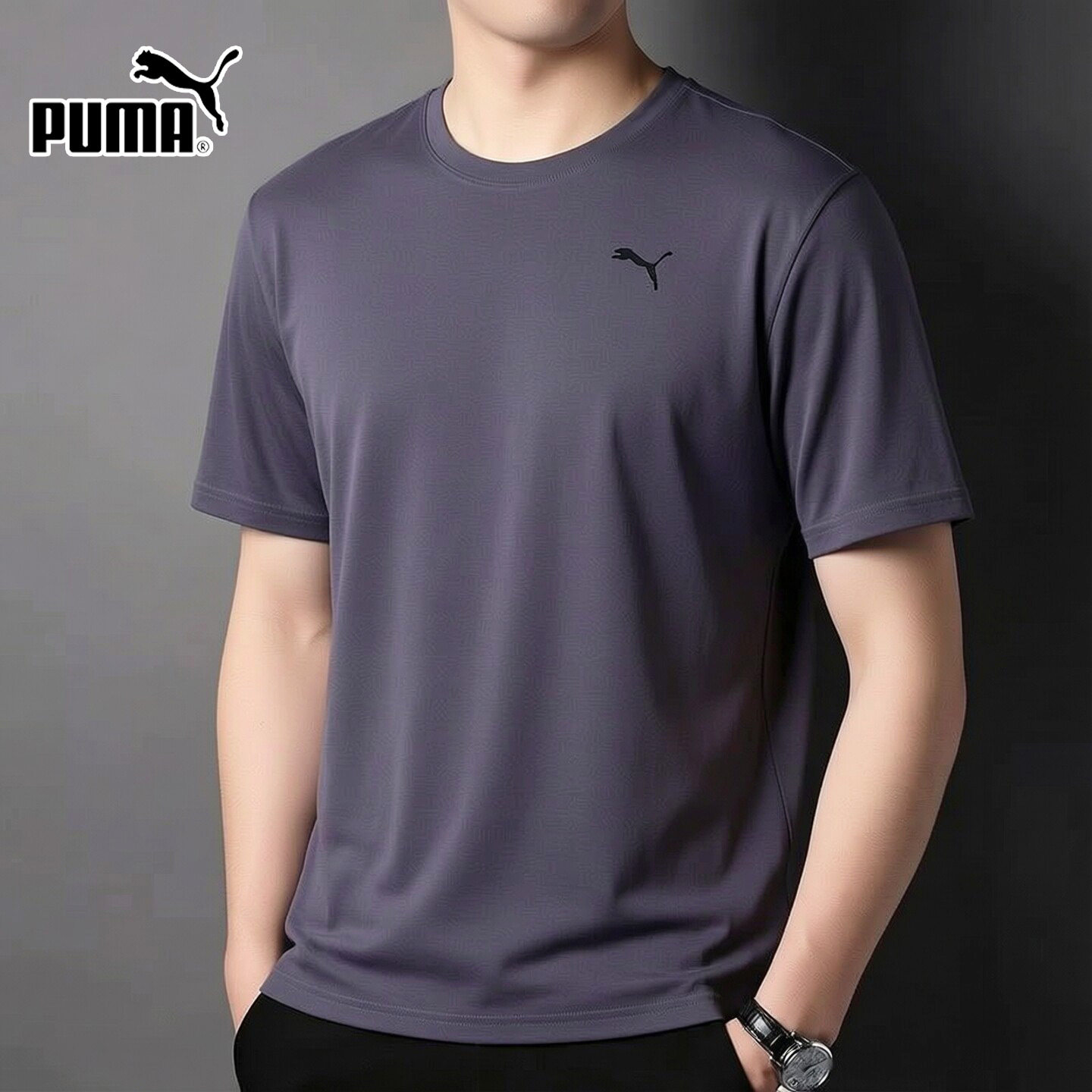 茵特丨PUMA彪马速干短袖男款2026秋季新款男士跑步训练运动服T恤图片