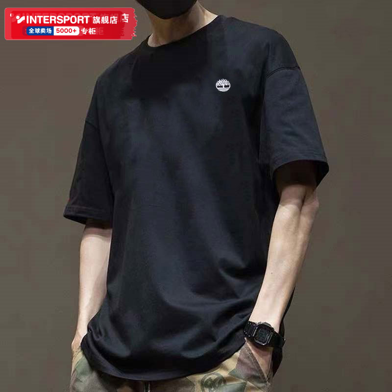 Inter | Timberland Short-Sleeved Men's Clothing 2026 Outdoor Printed Casual T-Shirt Top A6Dku