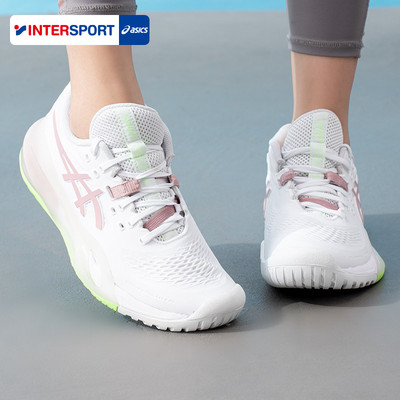 亚瑟士女鞋网球鞋Resolution RX系列缓震运动鞋休闲鞋健身训练鞋
