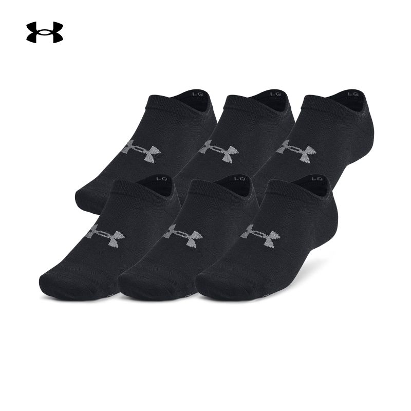 安德玛（UNDERARMOUR）男袜女袜子 情侣跑步健身训练舒适透气时尚