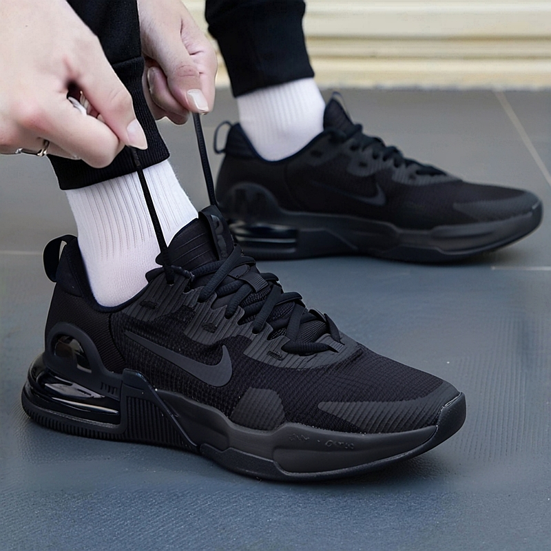 Nike耐克正品男鞋黑色跑鞋AIR MAX气垫运动鞋缓震跑步鞋DM0829